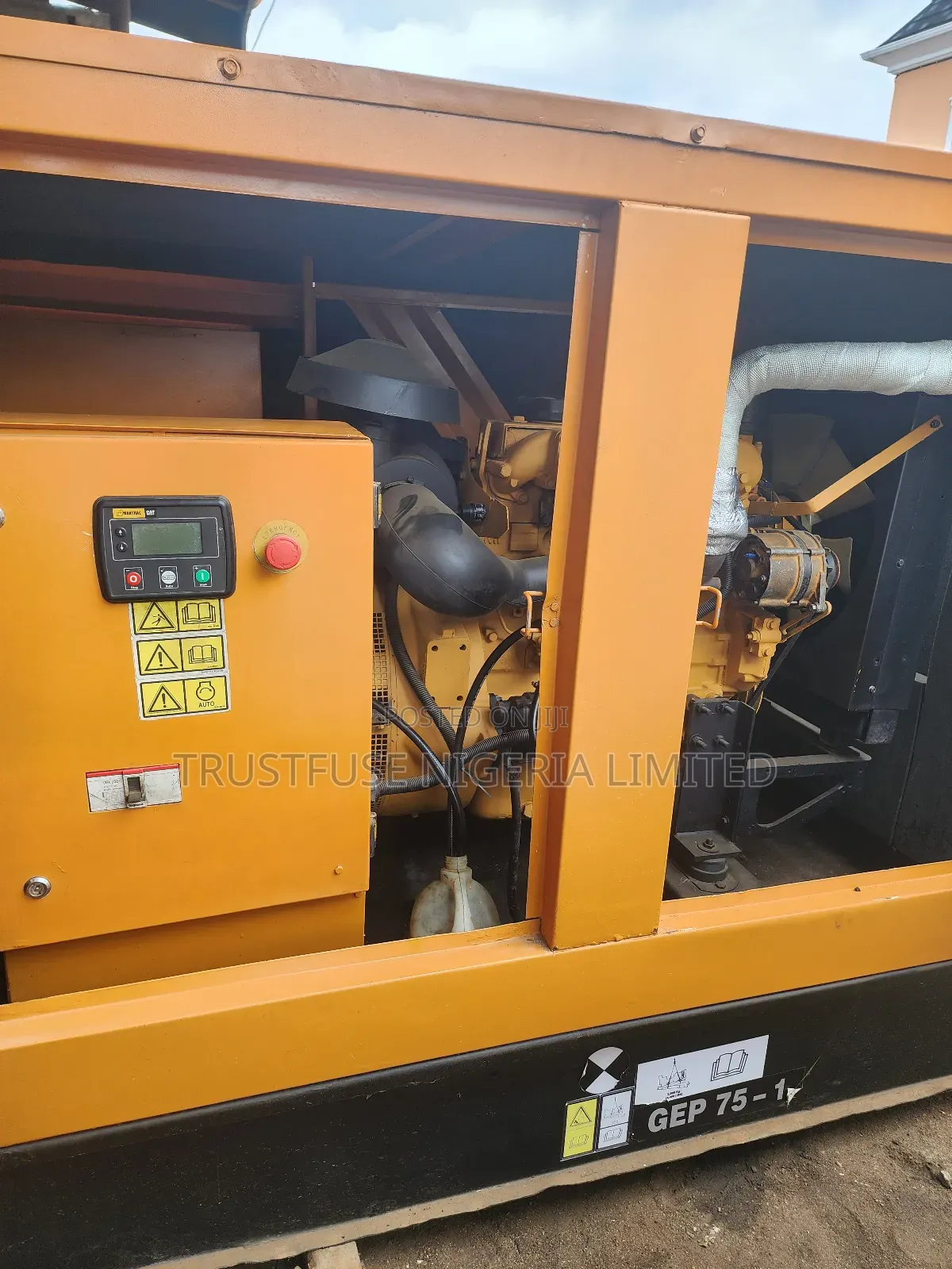 75kva Mantrac Cat Heavy Duty 1000 Series Uk Perkins Soundproof