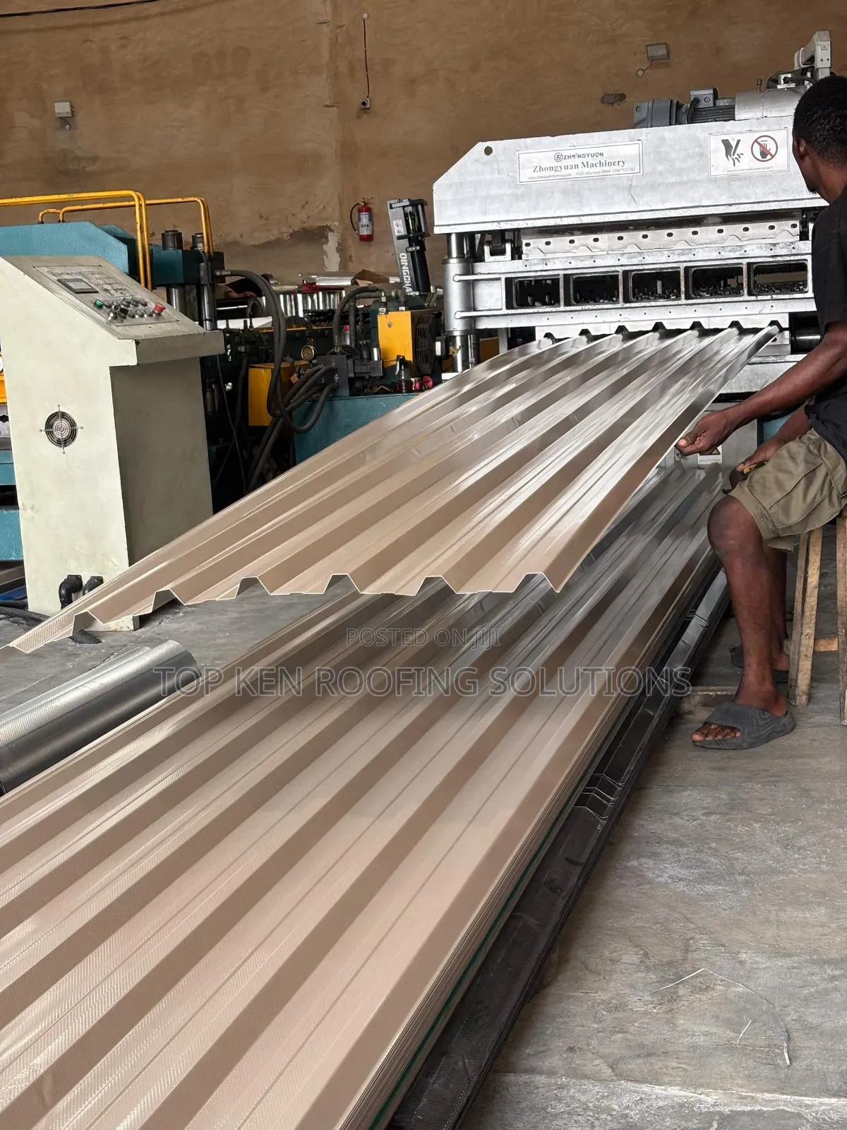 Company Price: Oven Baked Aluminium Roofing Sheet
