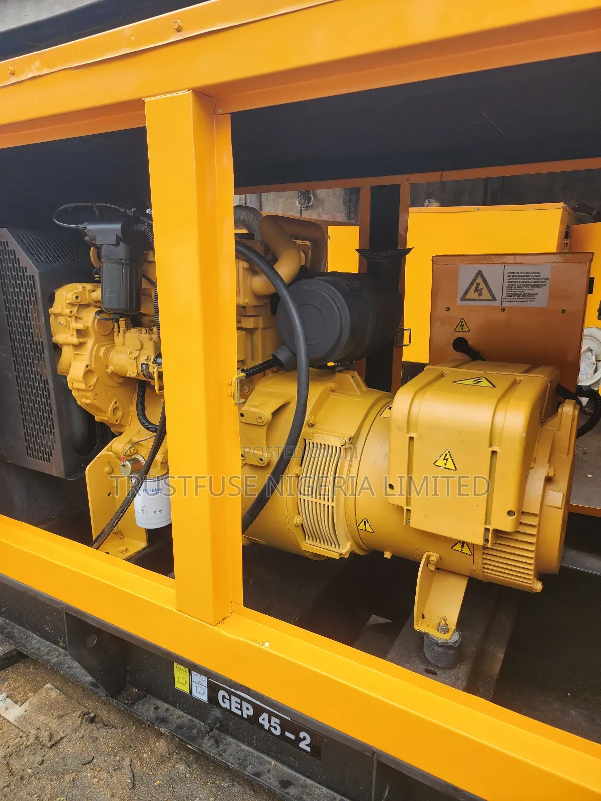 45kva Mantrac Cat Ecoplus Uk Perkins Soundproof