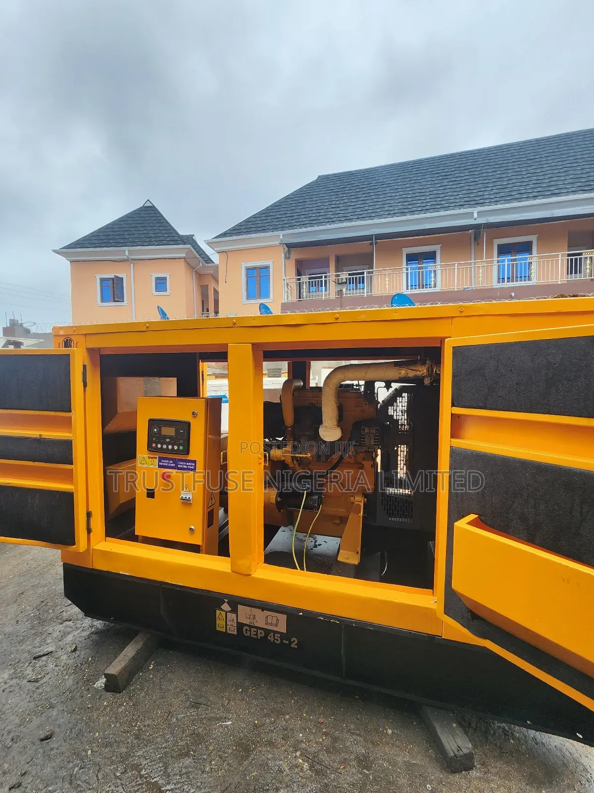 45kva Mantrac Cat Ecoplus Uk Perkins Soundproof
