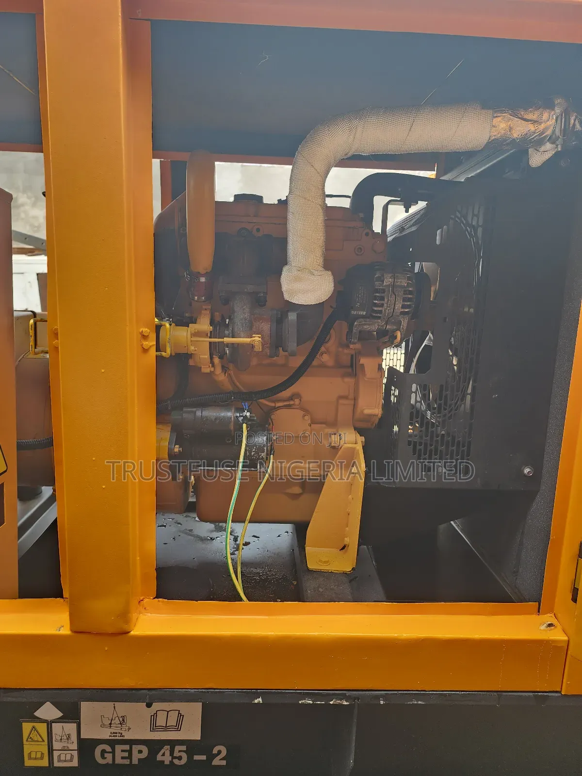 45kva Mantrac Cat Ecoplus Uk Perkins Soundproof