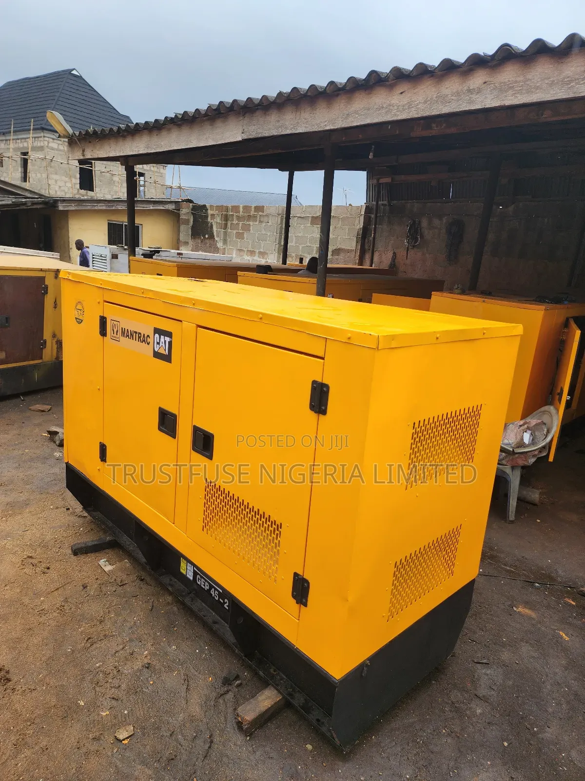 45kva Top Grade Mantrac Cat Uk Perkins Soundproof