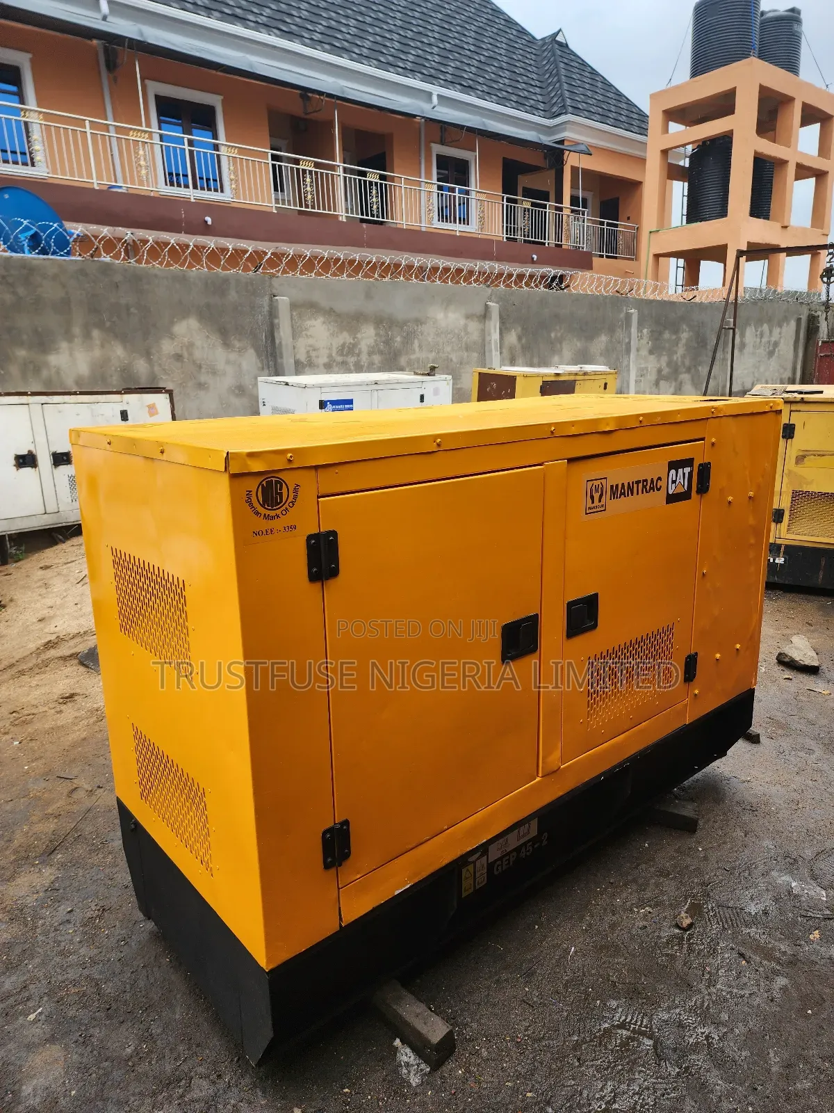 45kva Top Grade Mantrac Cat Uk Perkins Soundproof