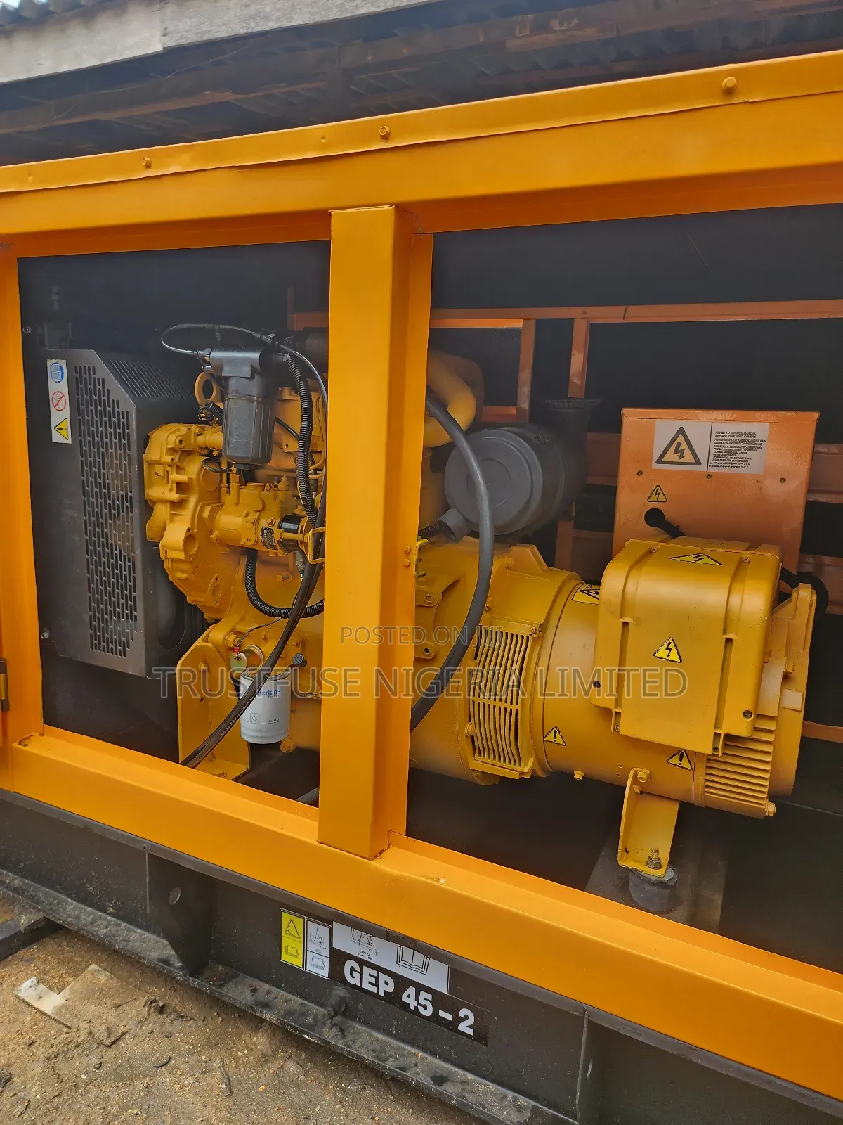 45kva Top Grade Mantrac Cat Uk Perkins Soundproof