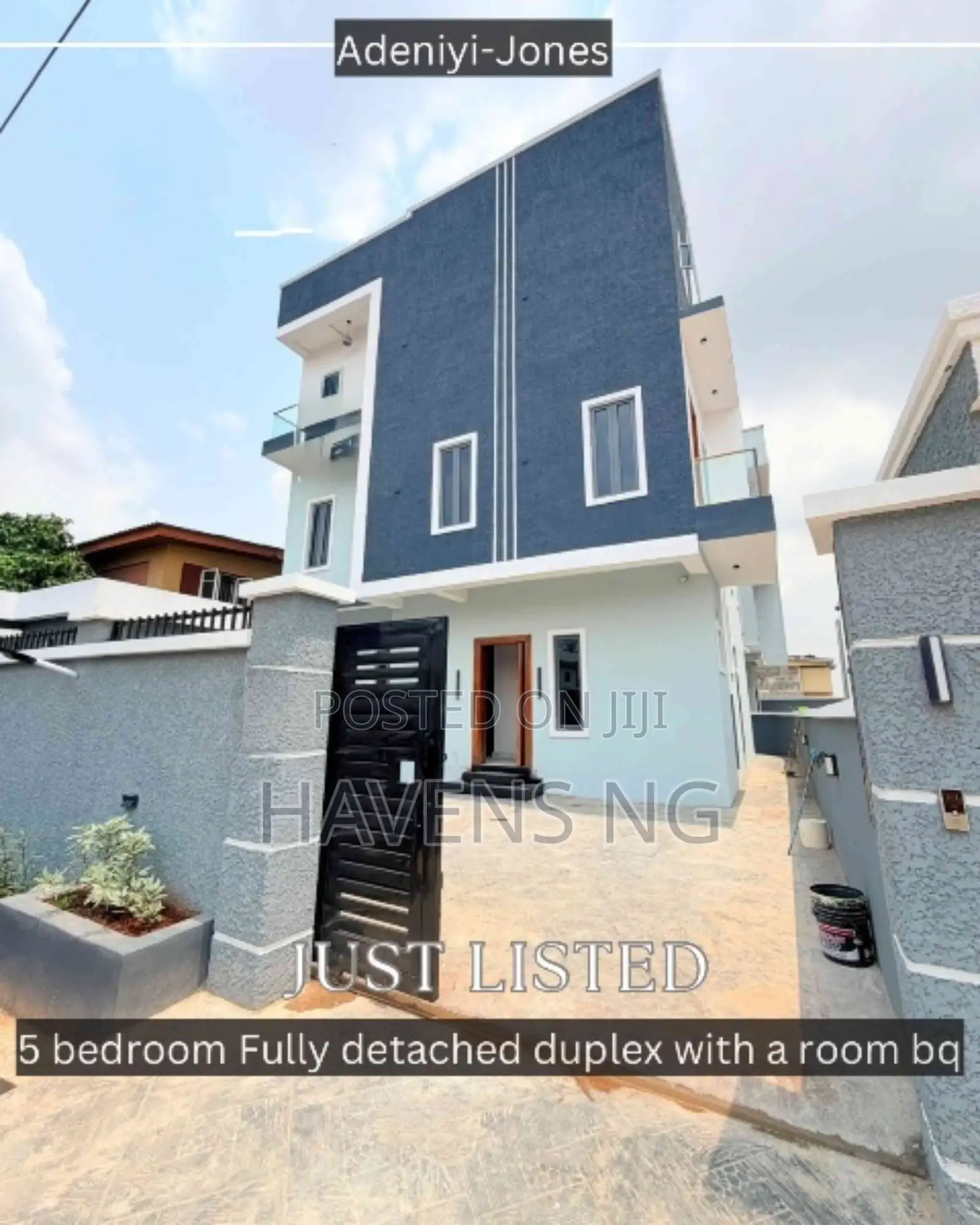 5bdrm Duplex in Adeniyi Jones for sale