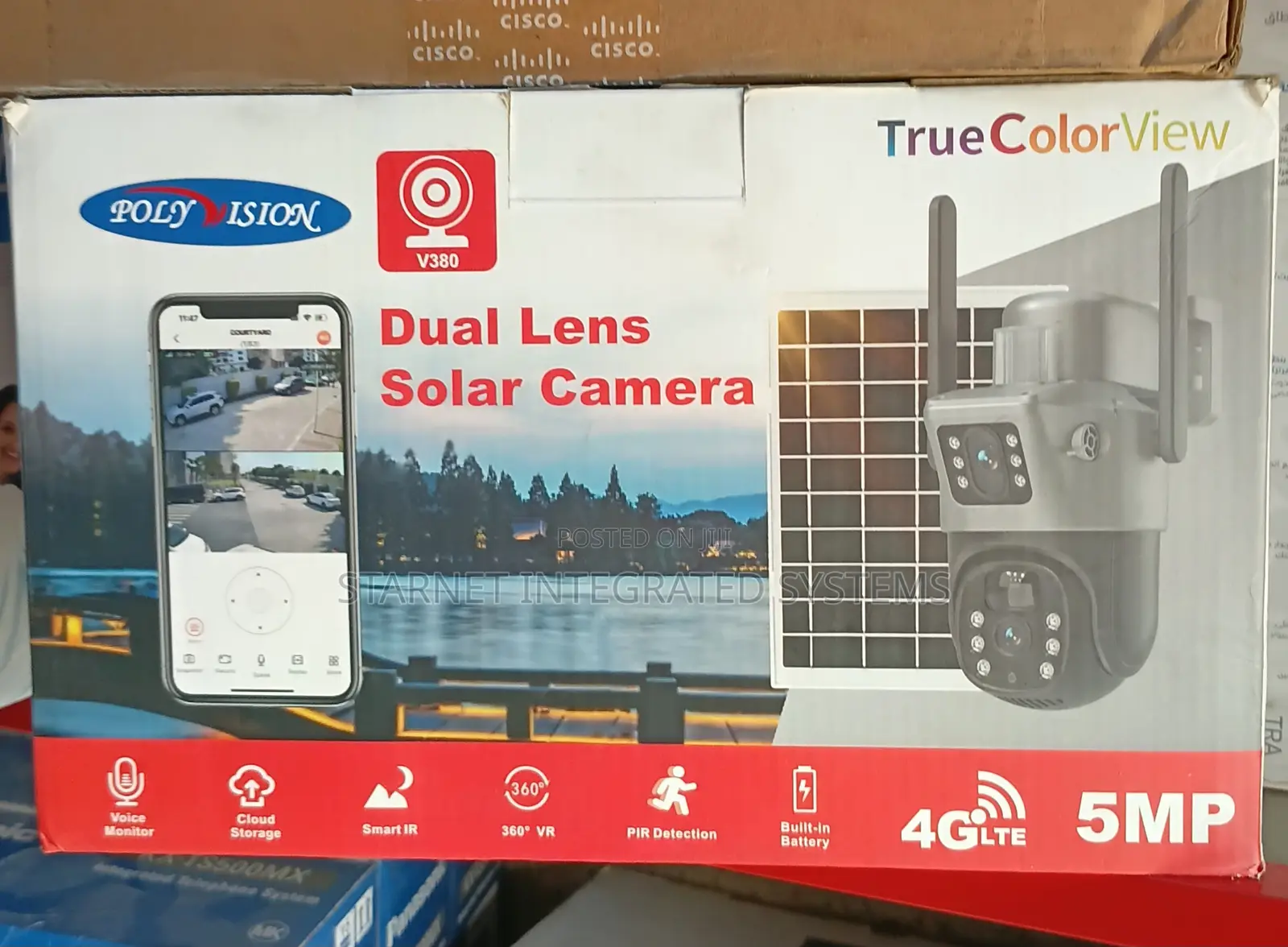 True Colour View Dual Lens Solar Camera