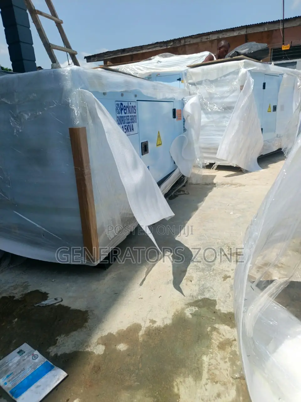 Portable Style Diesel Generator 15kva Perkins System