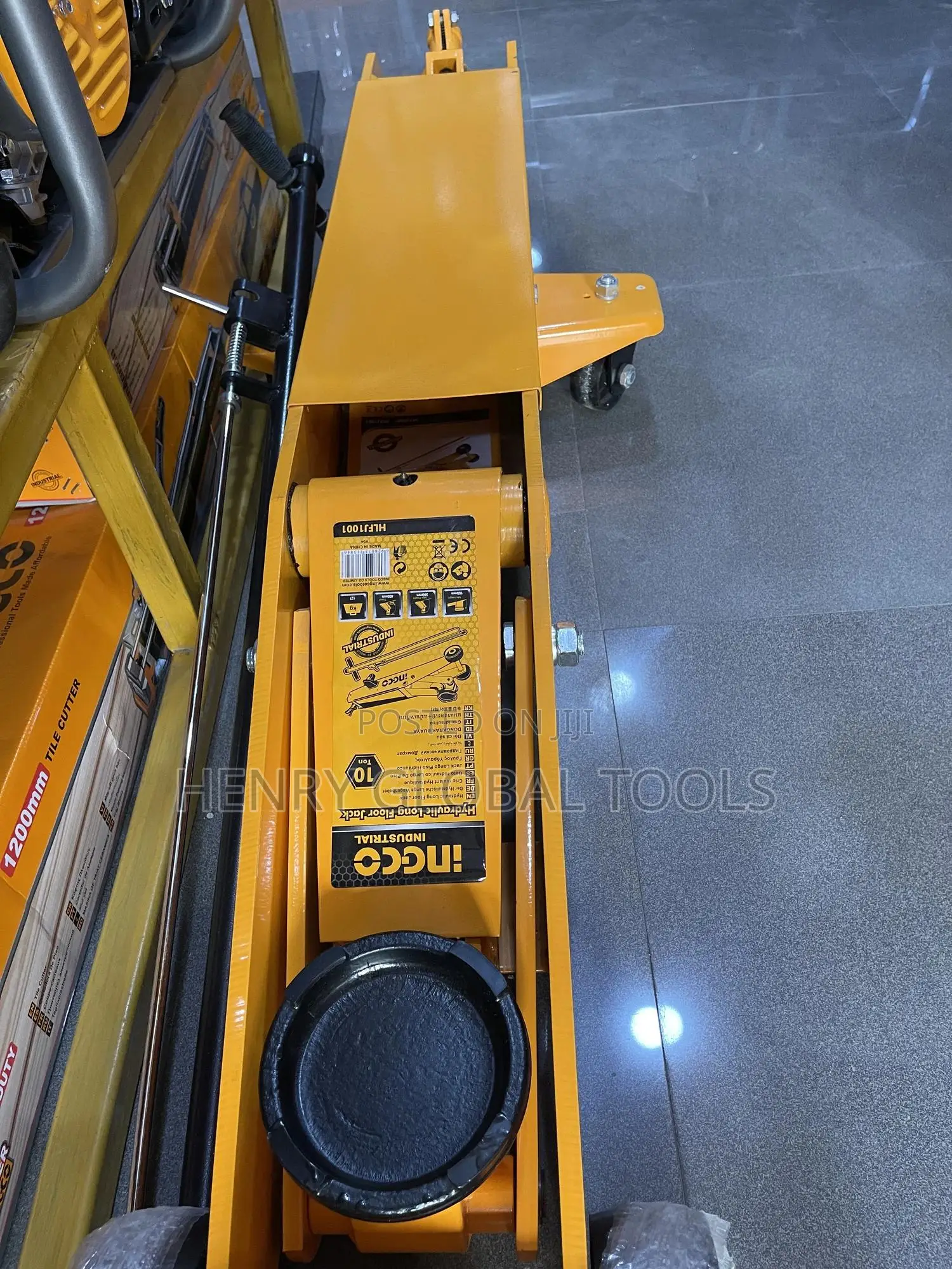 10ton Ingco Hydraulic Floor Jack