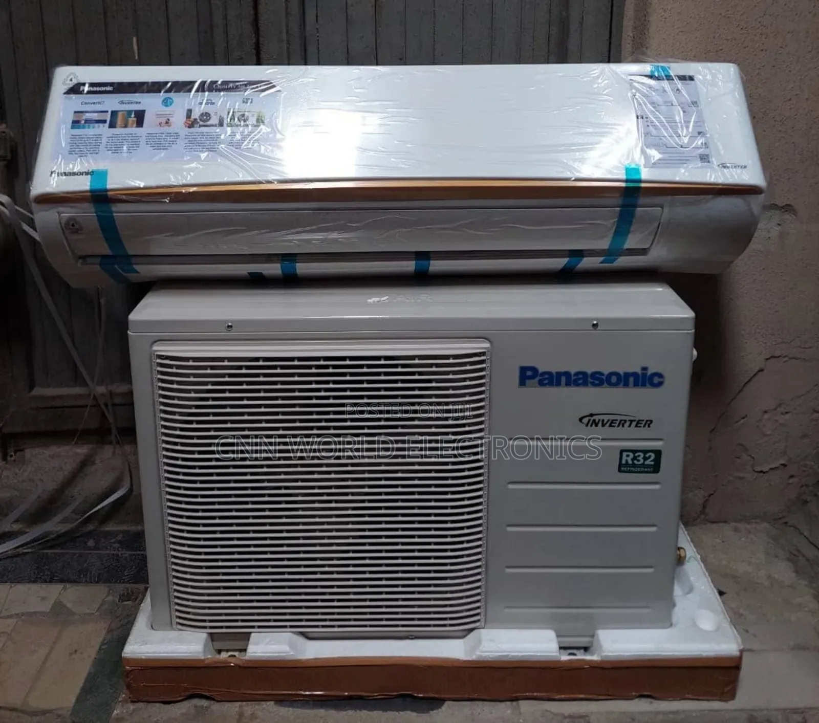 New Panasonic 1hp Inverter Split Ac (Malaysia) Copper  Warranty