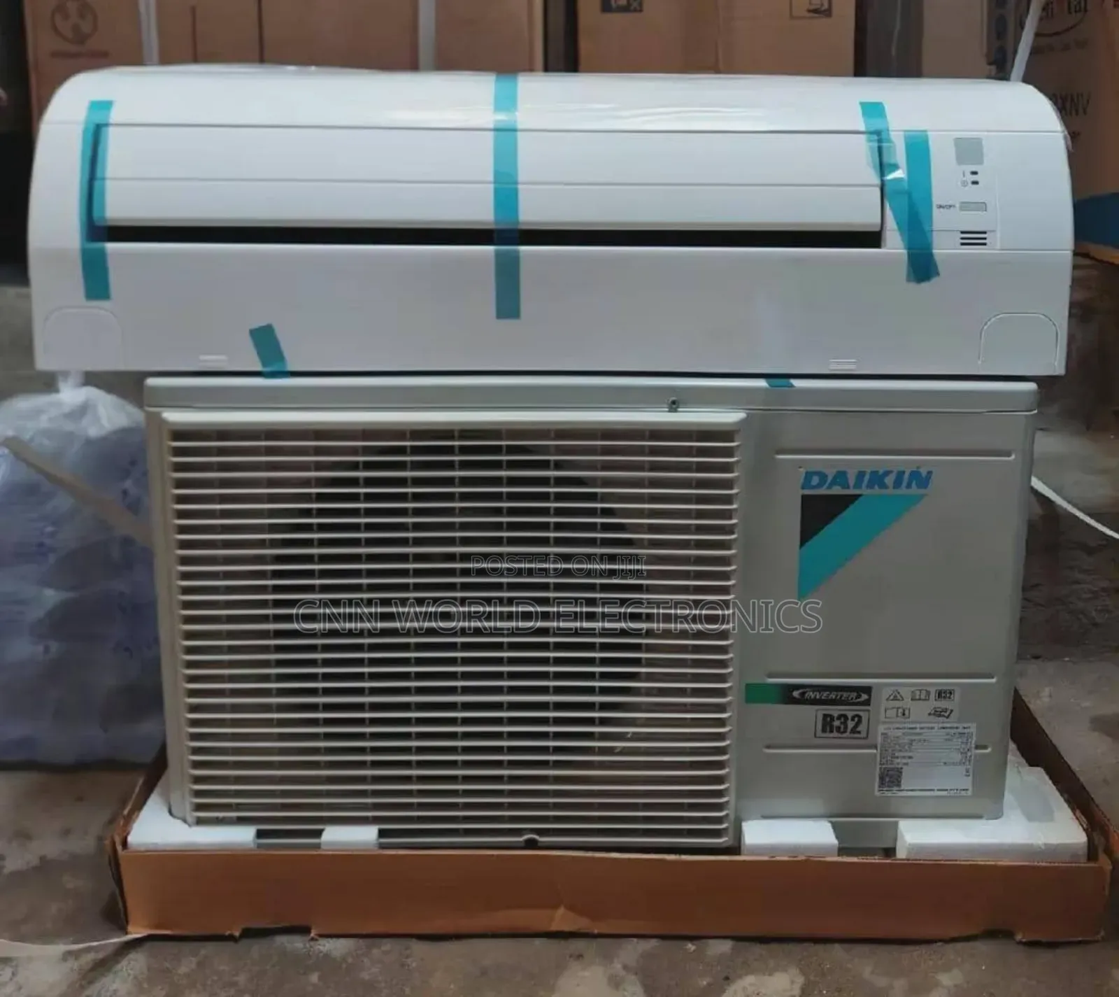Original Daikin 1hp Split Ac (Non Inverter).Super Cooling Copper R32