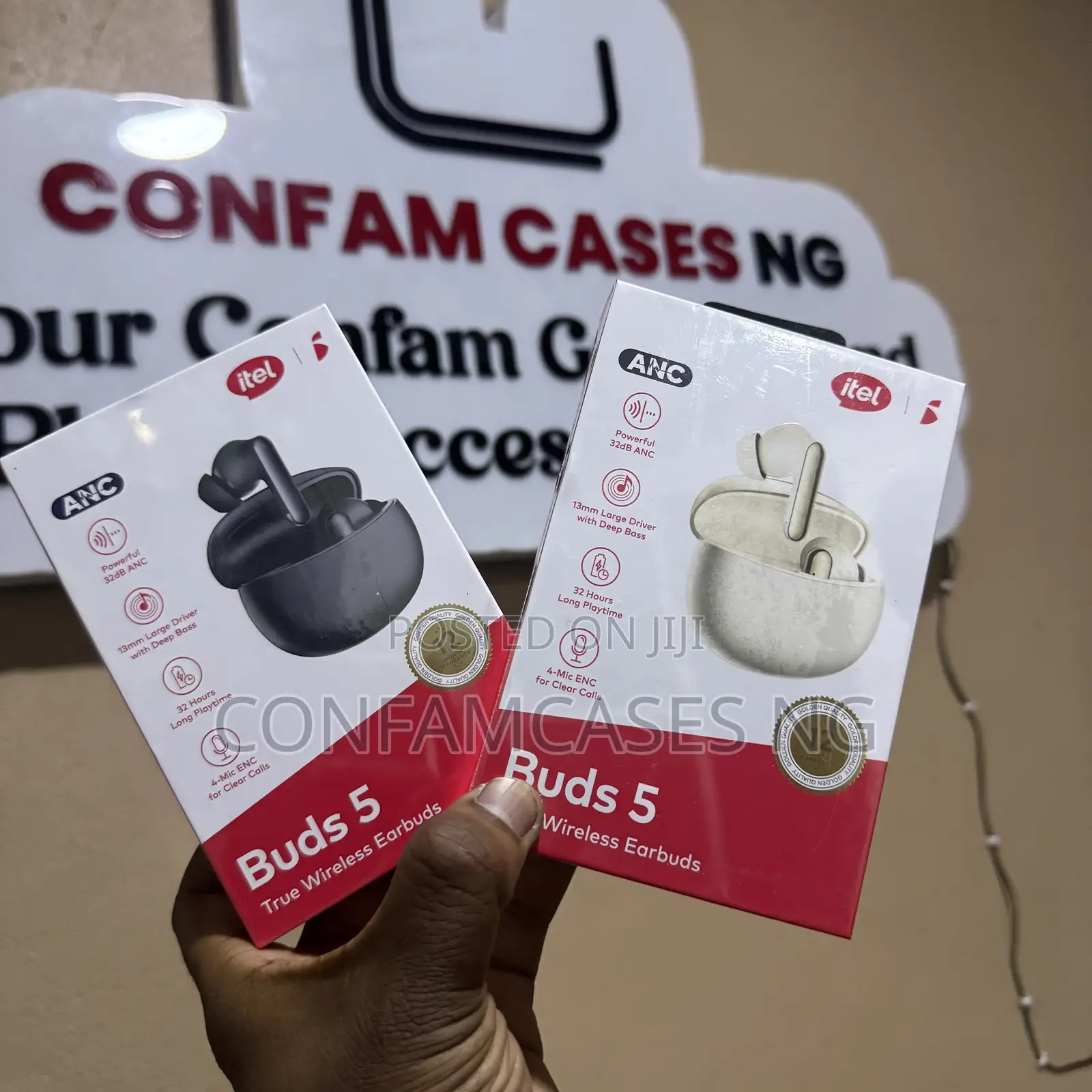 Itel Buds 5 With Active Noise Cancellation
