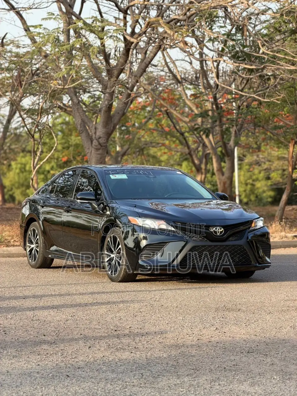 Toyota Camry SE (2.5L 4cyl 8A) 2019 Black