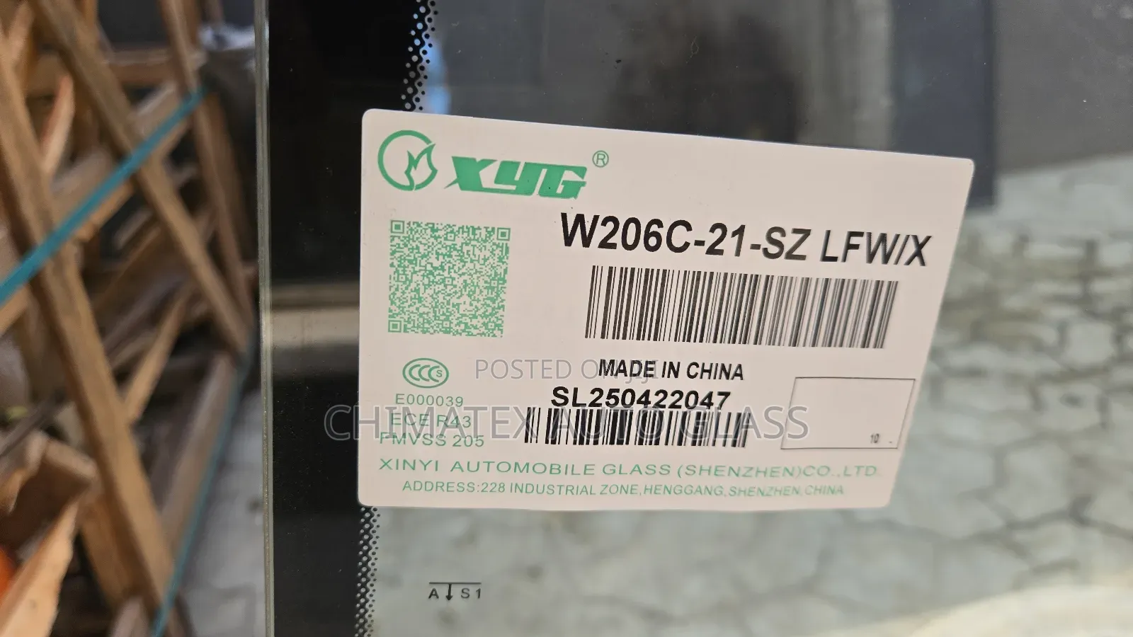 C300 2024 W206 Windscreen Glass Available