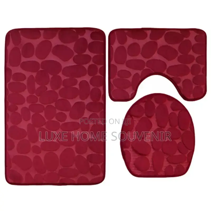 3 in 1 Bathroom Toilet Foot Mat