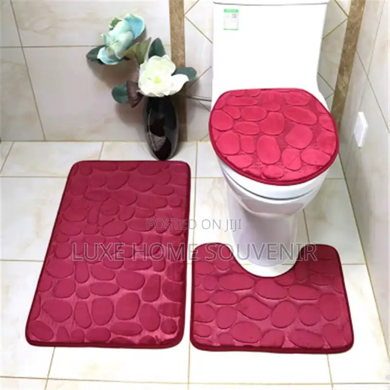 3 in 1 Bathroom Toilet Foot Mat