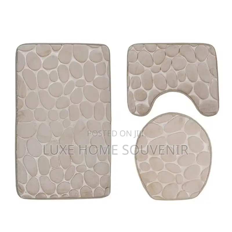 3 in 1 Bathroom Toilet Foot Mat