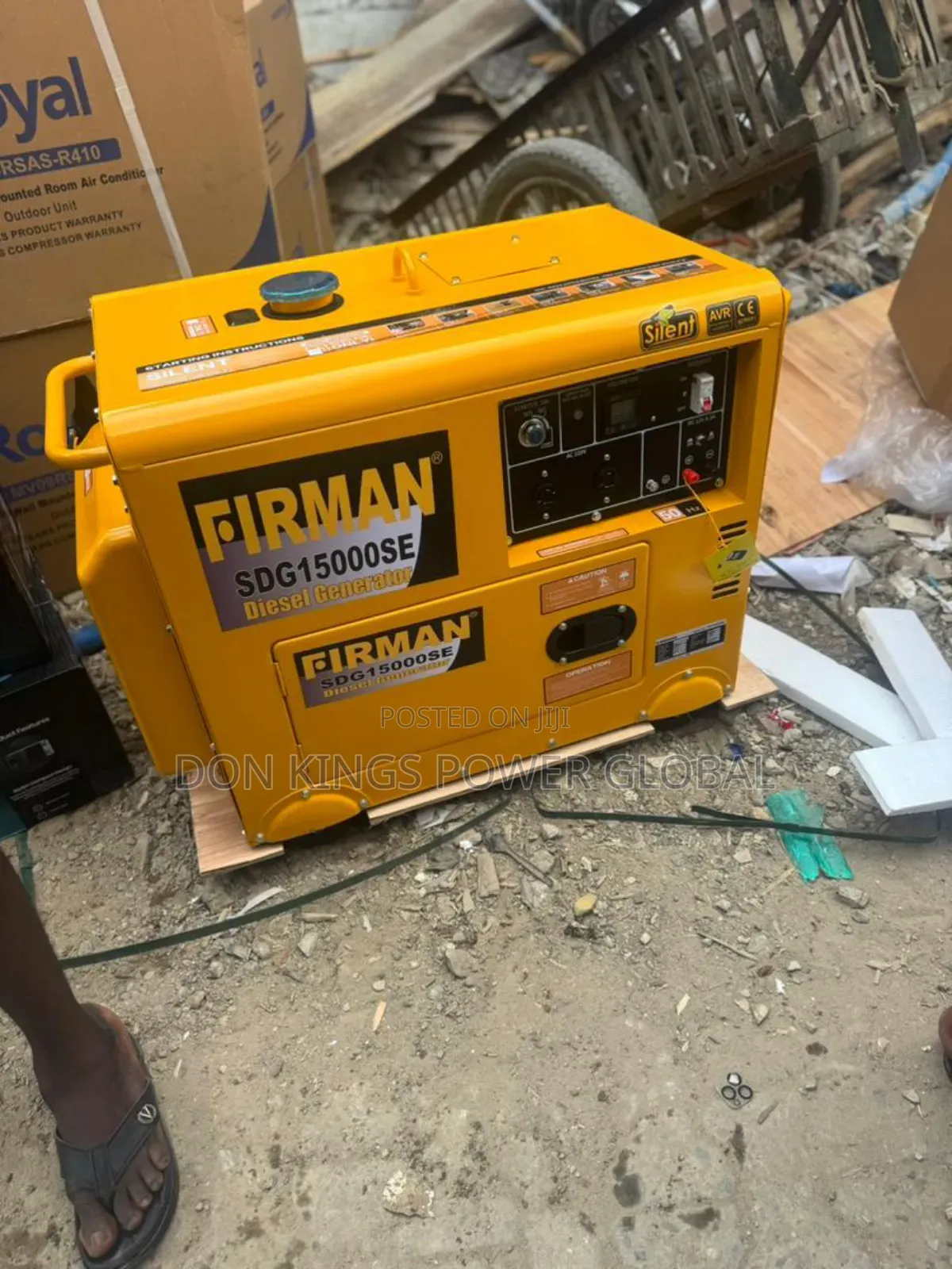 Firman 12kva Diesel Generator – Built for Heavy Usage