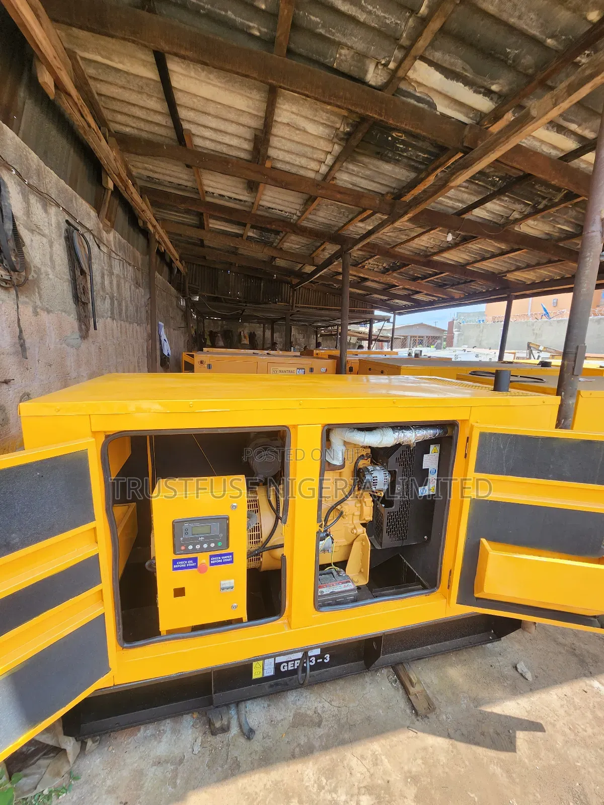 33kva Mantrac Cat Latest Model Ecoplus Uk Perkins Soundproof