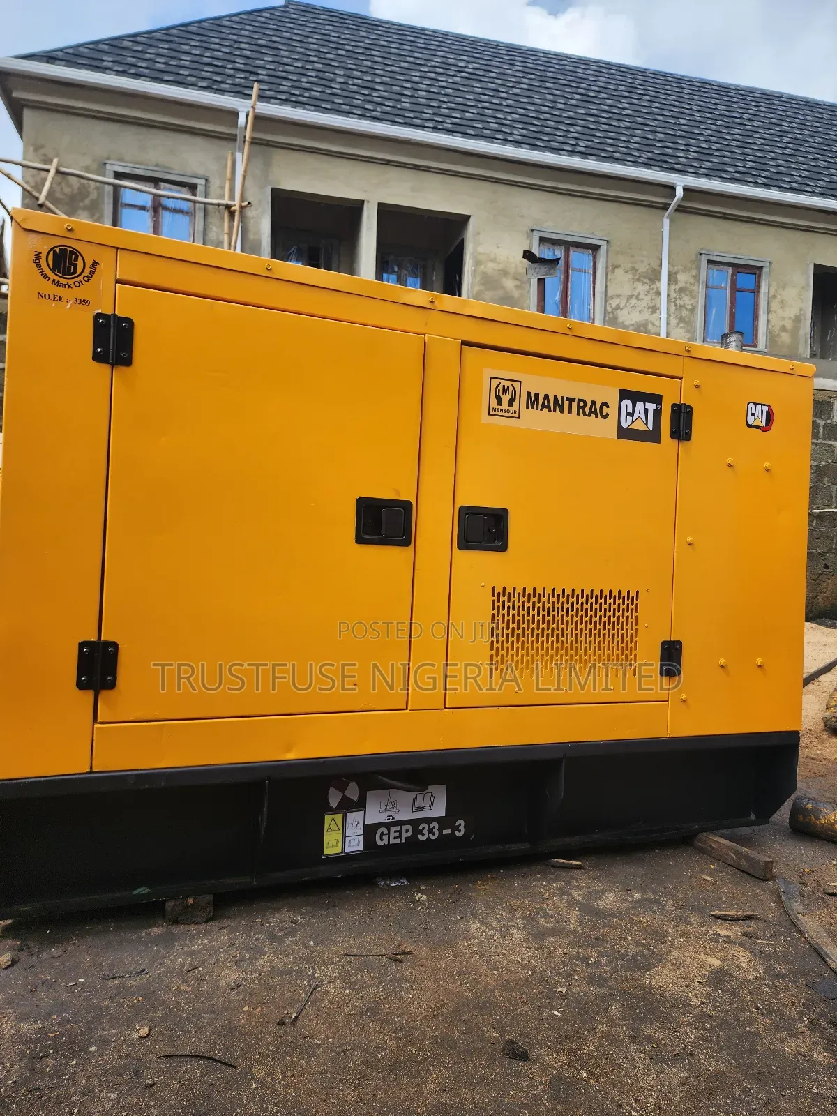 33kva Almost New Mantrac Cat Ecoplus Uk Perkins New Model Soundproof