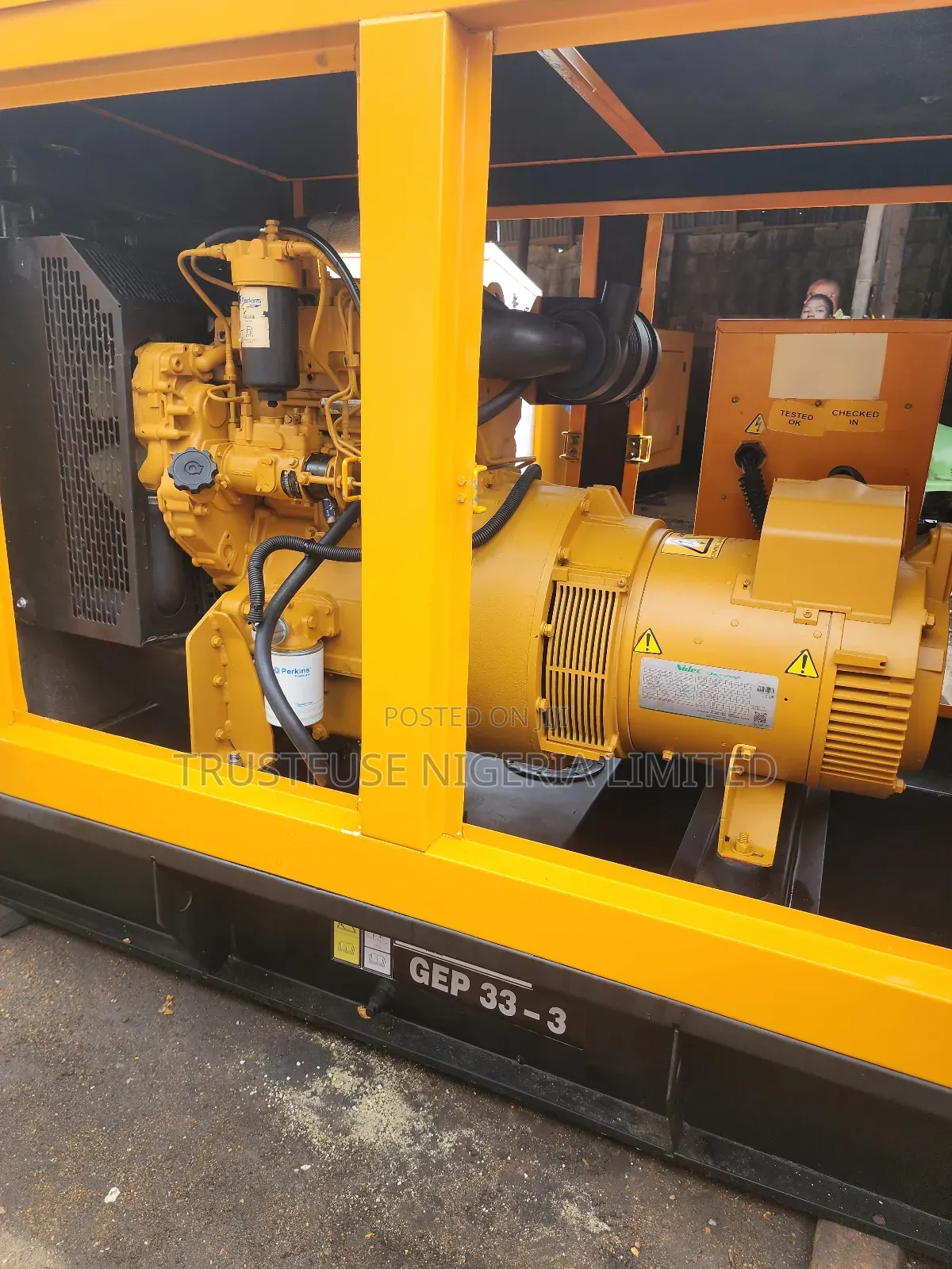 33kva Almost New Mantrac Cat Ecoplus Uk Perkins New Model Soundproof