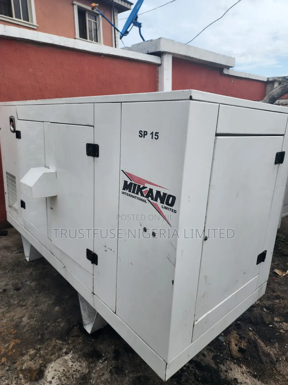 15kva Mikano 400 Series Perkins Almost New Soundproof