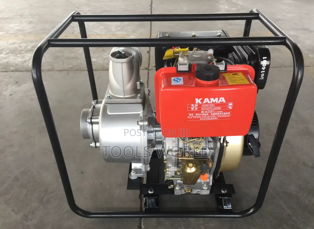 Powerful 4” Kama Diesel Pump – Perfect for Irrigation Construction