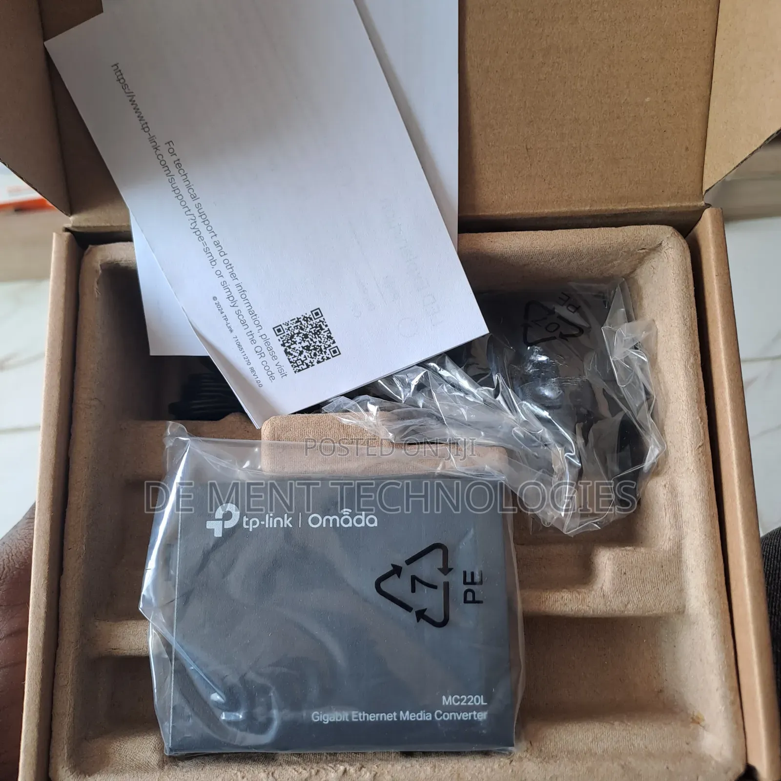 Tp-Link Mc220l Omada Gigabit SFP Media Converter