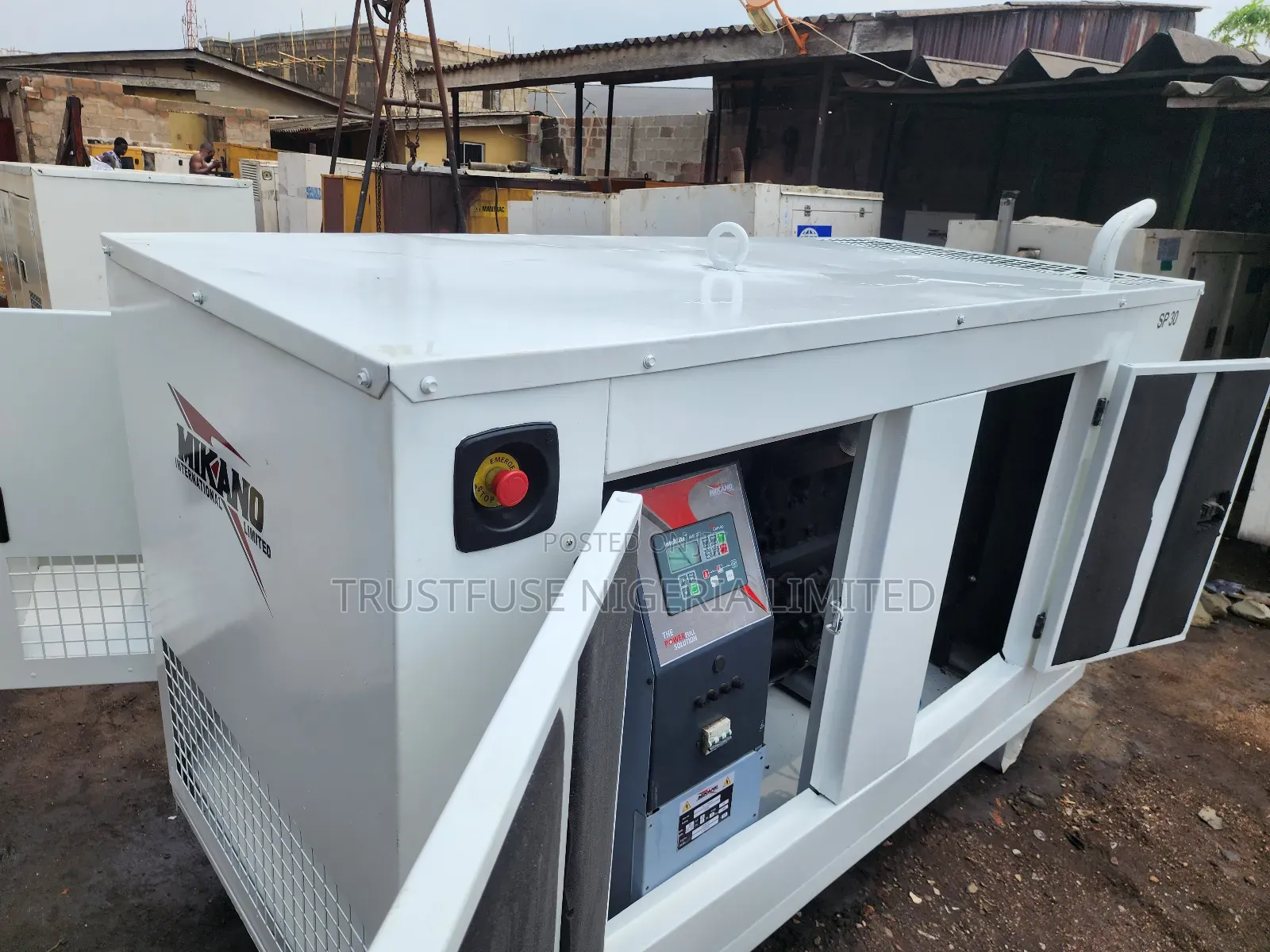 30kva Mikano Ecoplus Uk Perkins Soundproof Top Grade