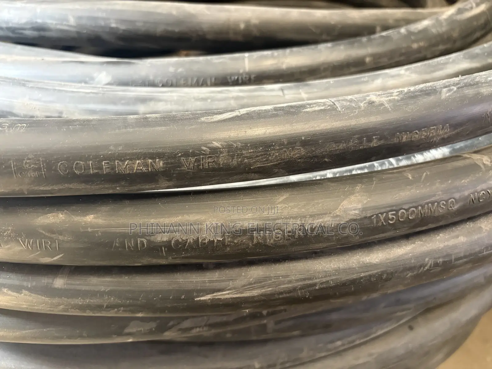 Coleman Electrical Cable 500mm Single PVC Pure Copper