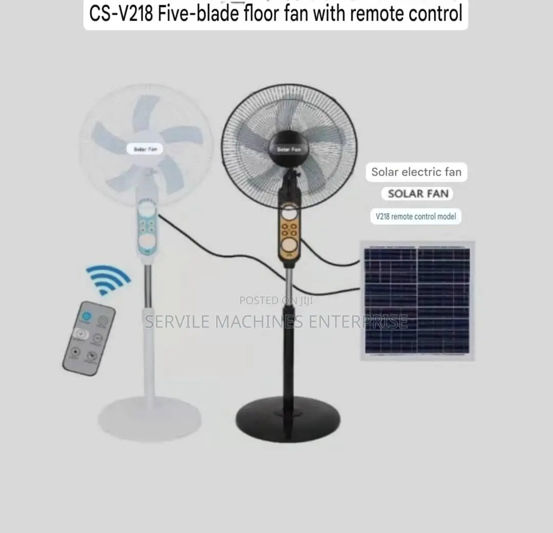 Solar Standing Fan