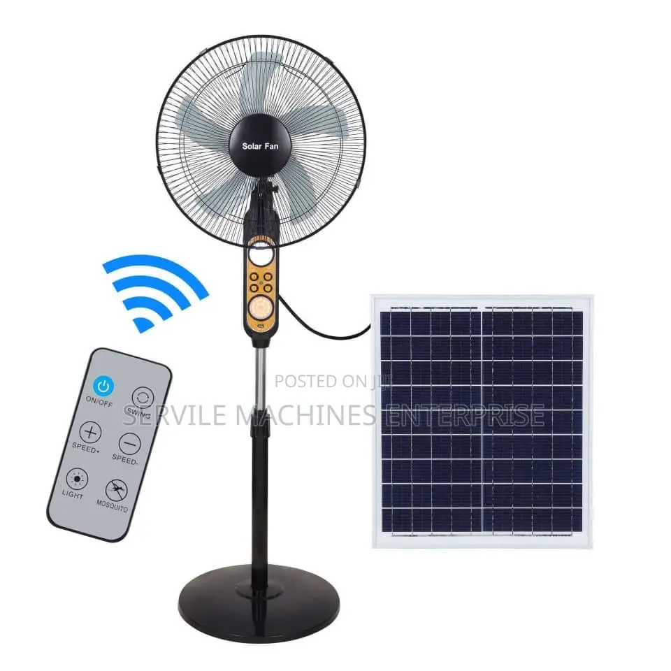 Solar Standing Fan