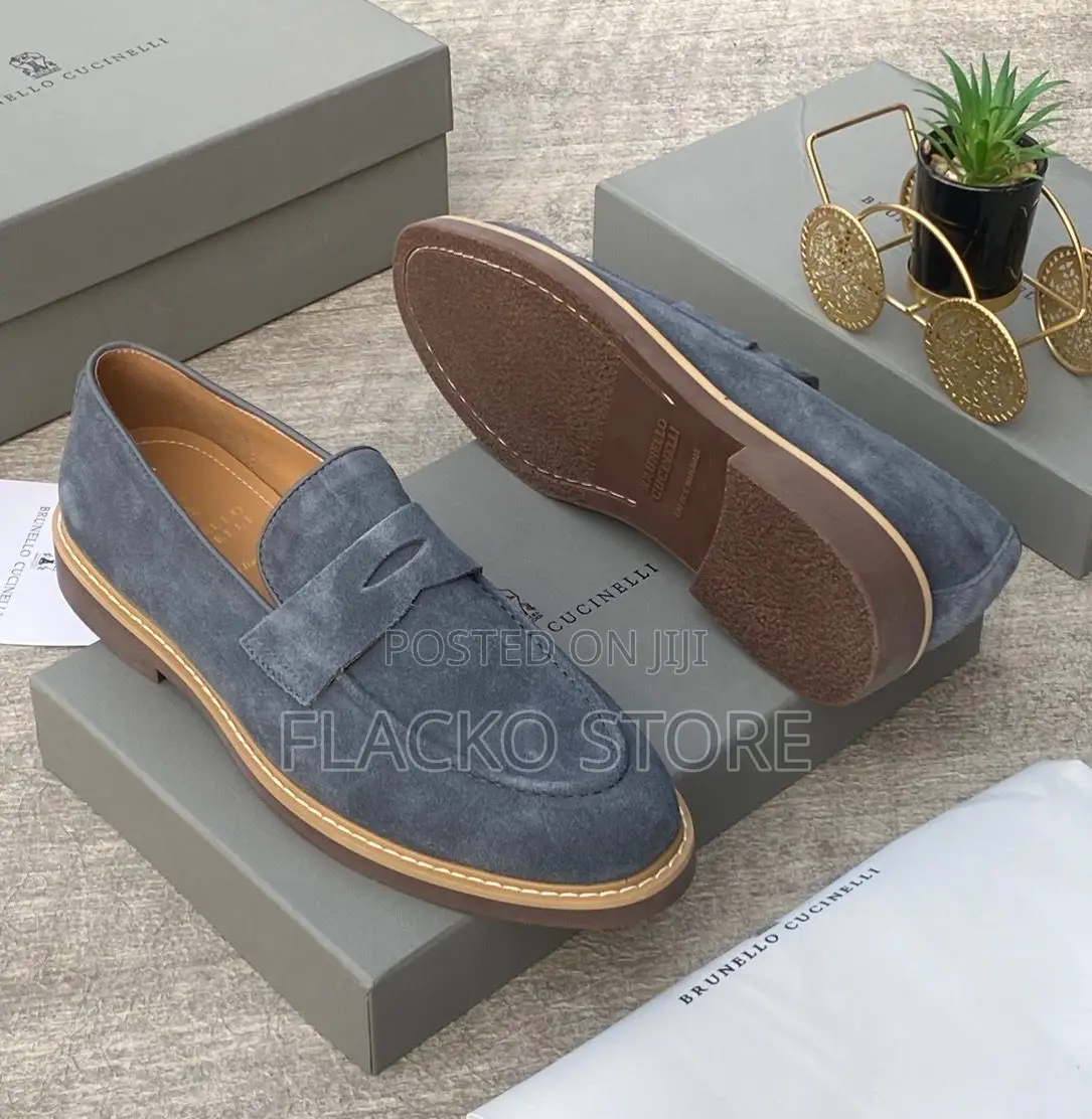 Original Brunello Cucinelli Loafers Shoes