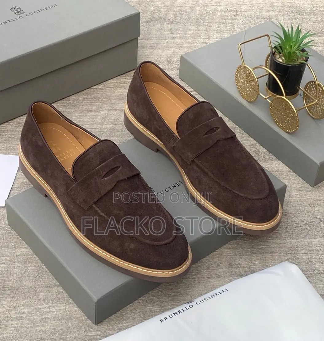 Original Brunello Cucinelli Loafers Shoes