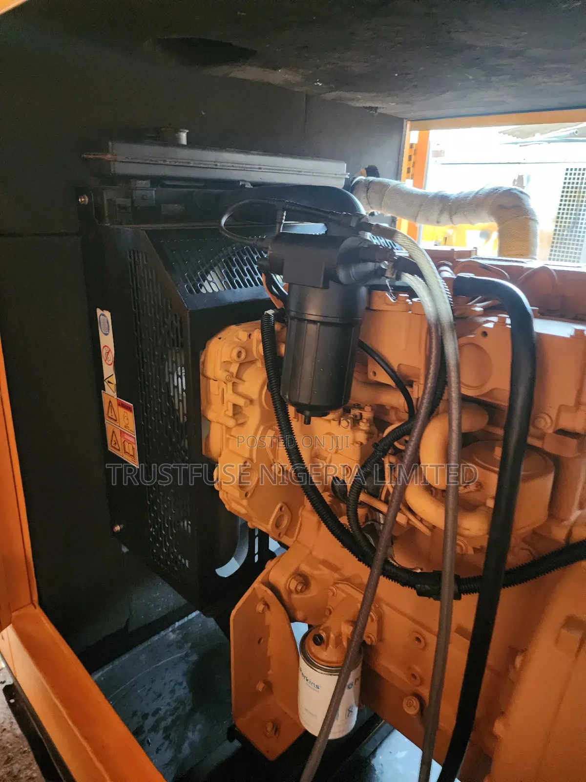 60kva Mantrac Cat Almost New Ecoplus Uk Perkins Soundproof Generator