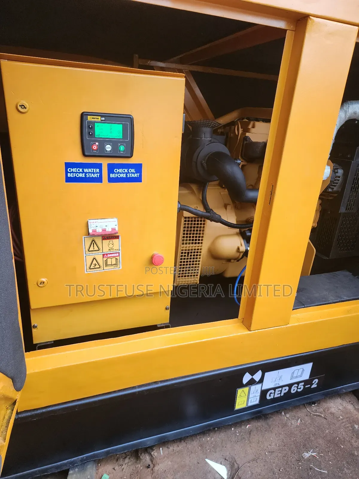 60kva Mantrac Cat Almost New Ecoplus Uk Perkins Soundproof Generator