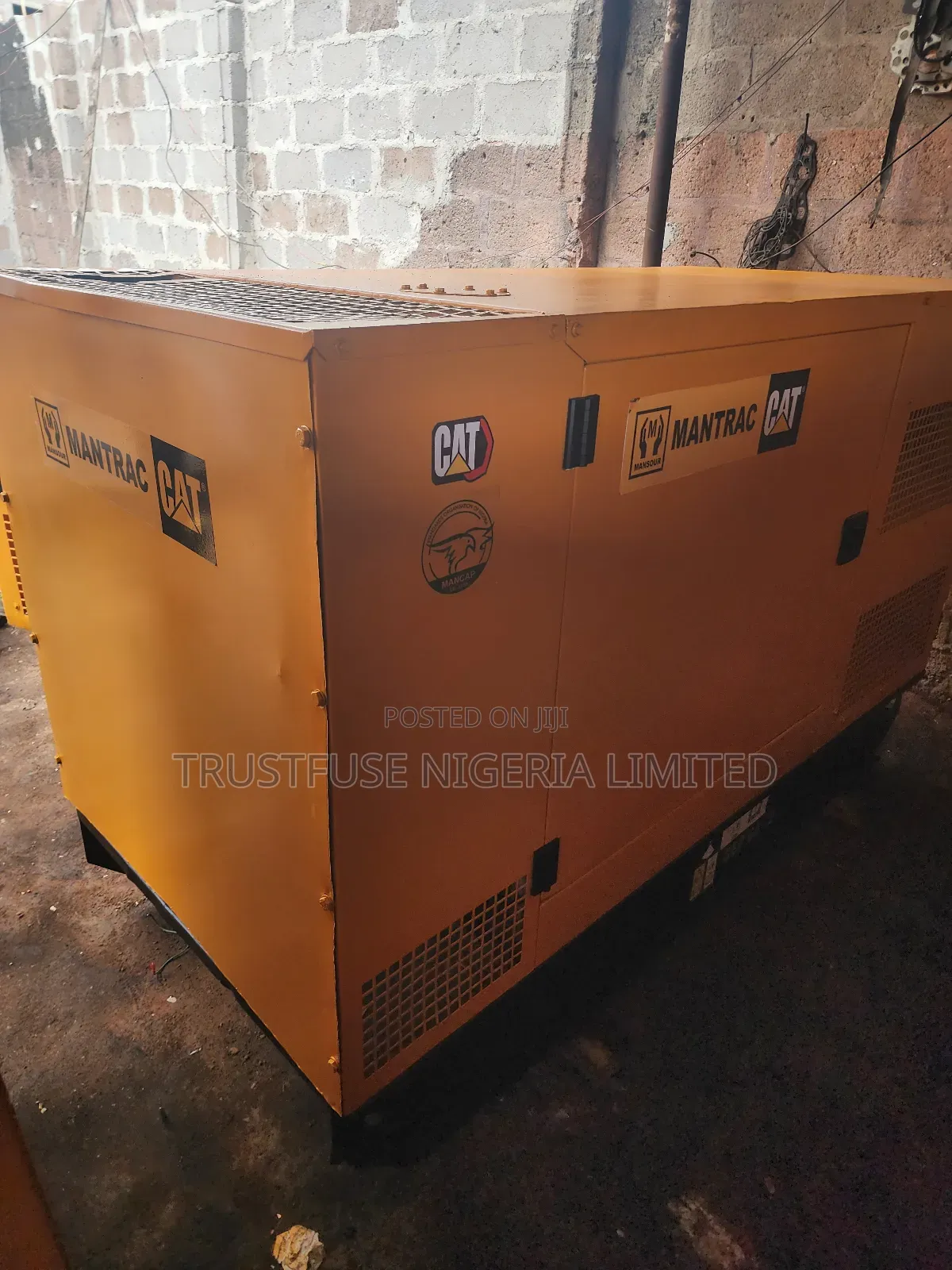 60kva Mantrac Cat Almost New Ecoplus Uk Perkins Soundproof Generator
