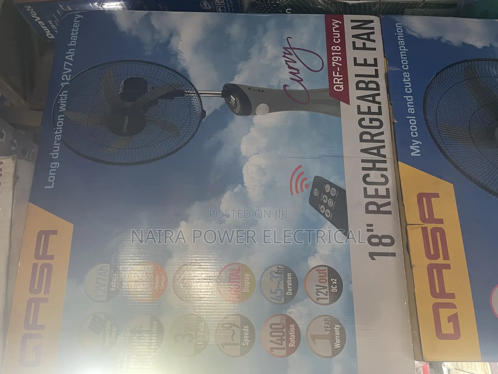 Chargeable Fan
