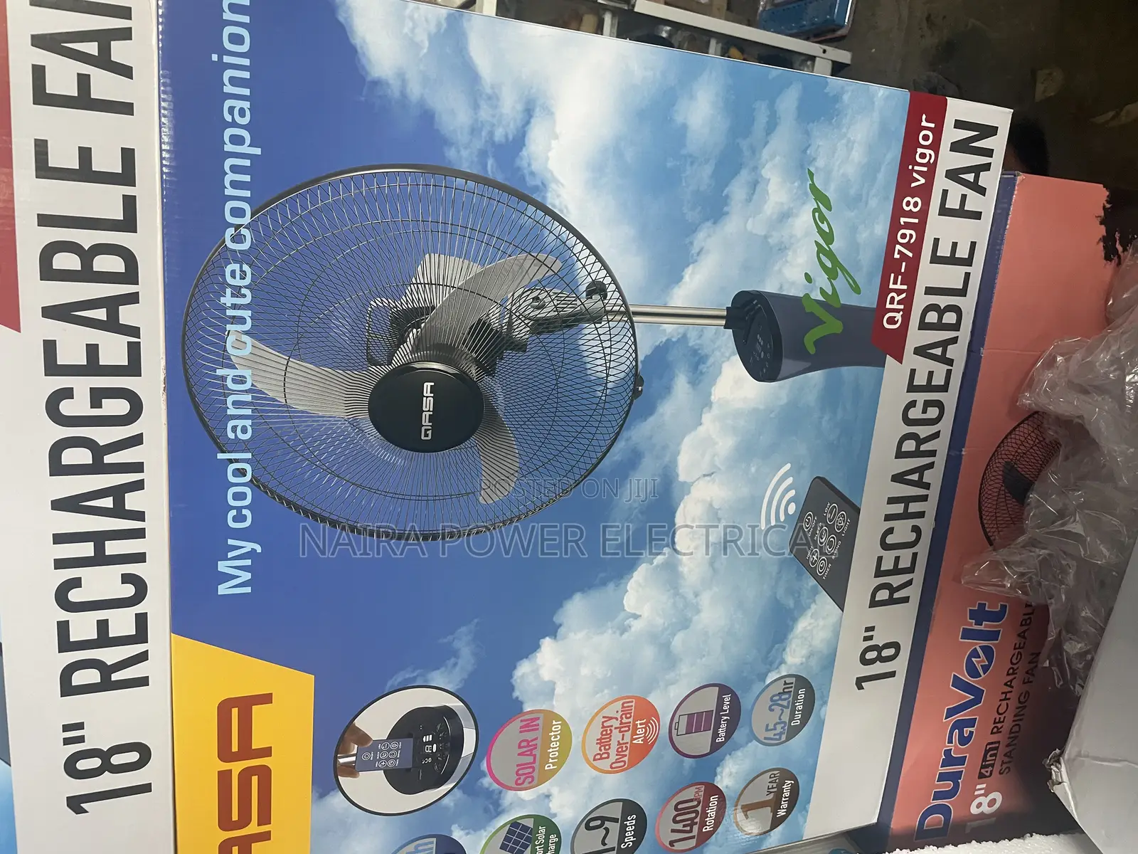 Chargeable Fan