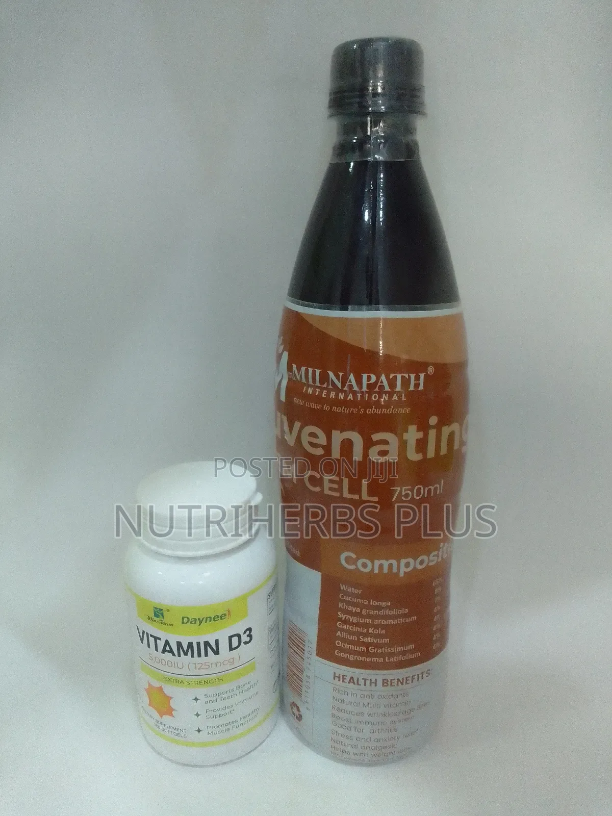 Milnapath Rejuvenating Stem Cell+ Vitamin D3 Softgel: For Arthritis