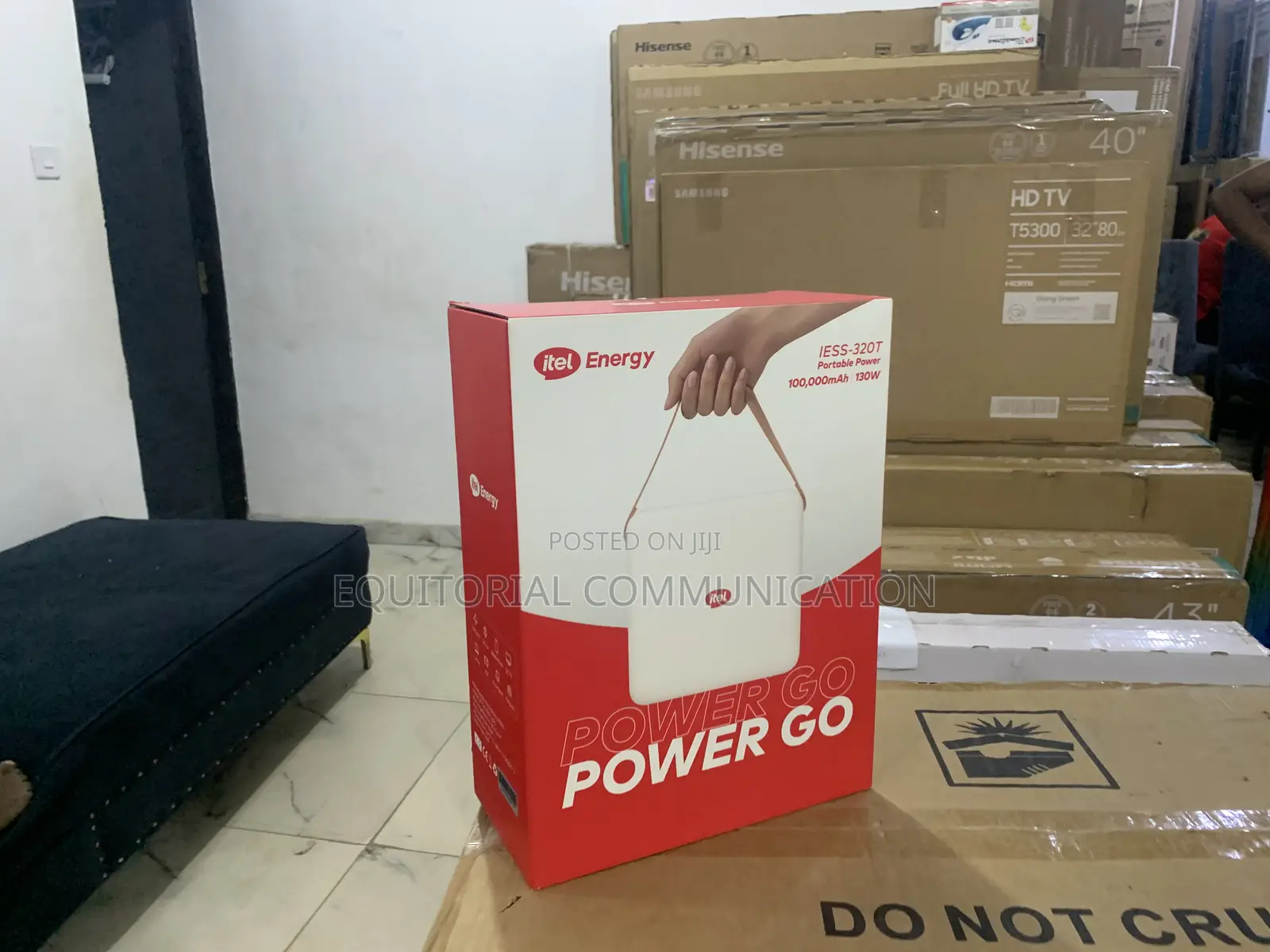 Itel Iess-320t Portable Power Station – Quiet Alternative to Generator