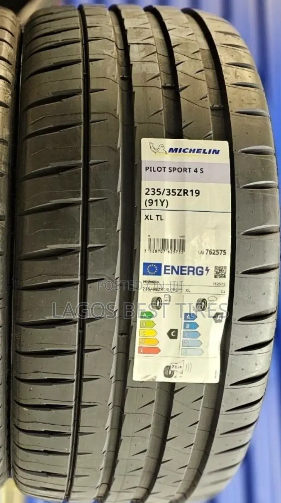 Michelin Pilot Sport 4 S | 235/35zr19(91y)Xl | the Ultimateperformance