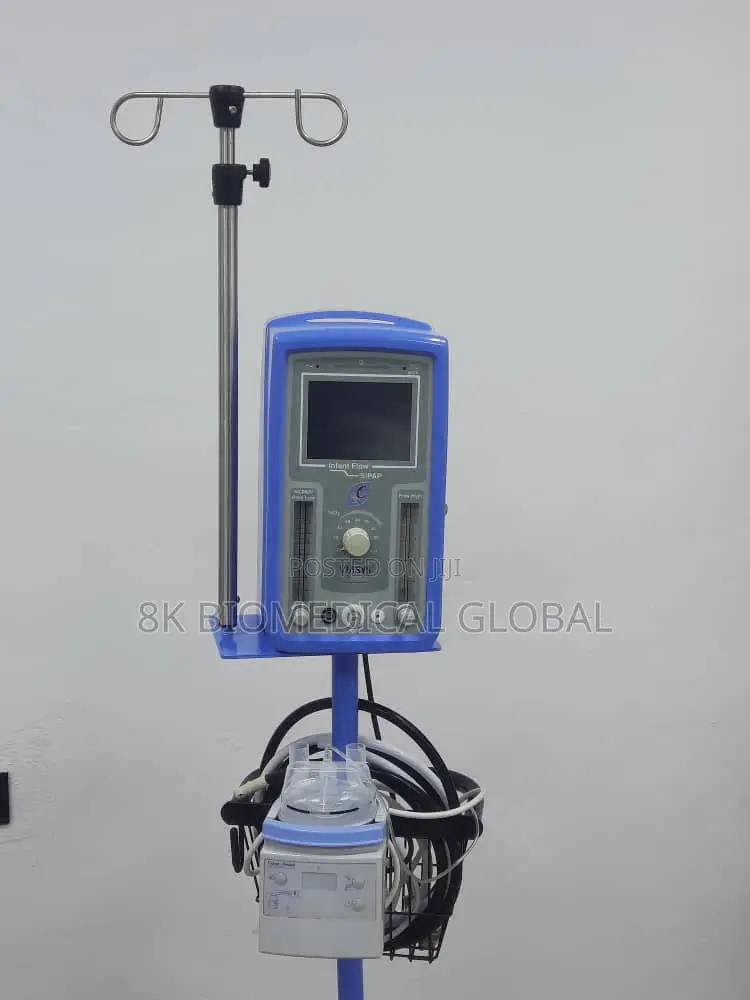 Viasys Infant Flow Sipap Ventilator With Accessories and Stand
