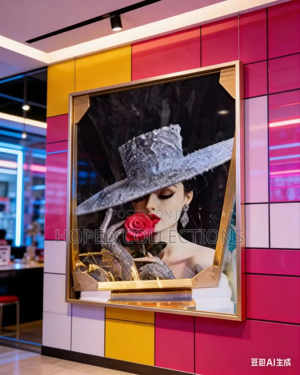 60by60cm Acrylic Wall Frame