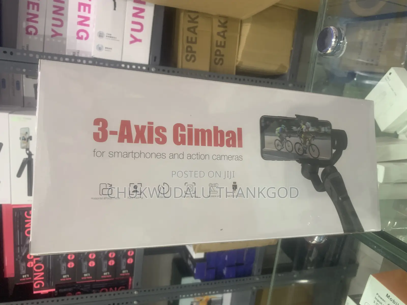 Axis Gimbals for Smartphones and Action Cameras