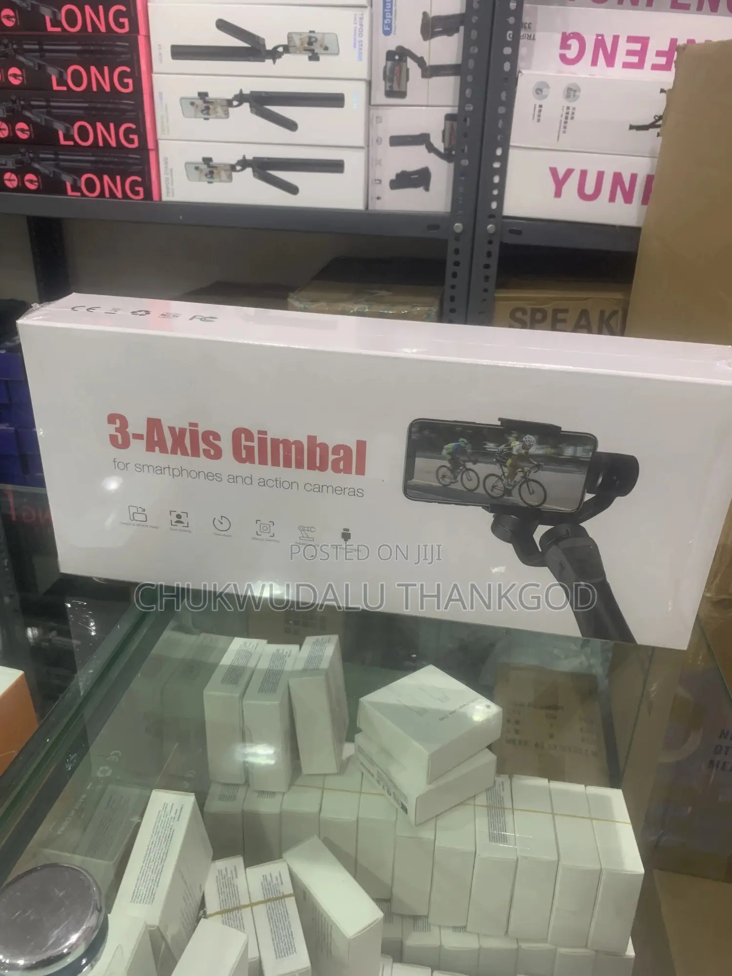 Axis Gimbals for Smartphones and Action Cameras