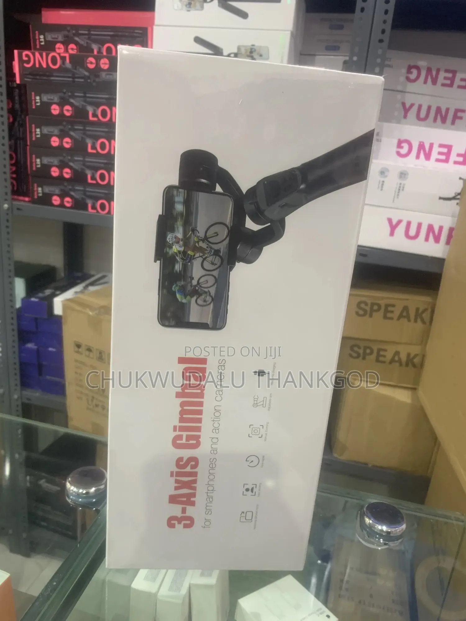 Axis Gimbals for Smartphones and Action Cameras