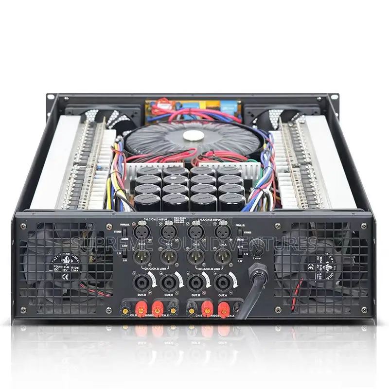Ssv Ev-15000  4 Volume Power Amplifier