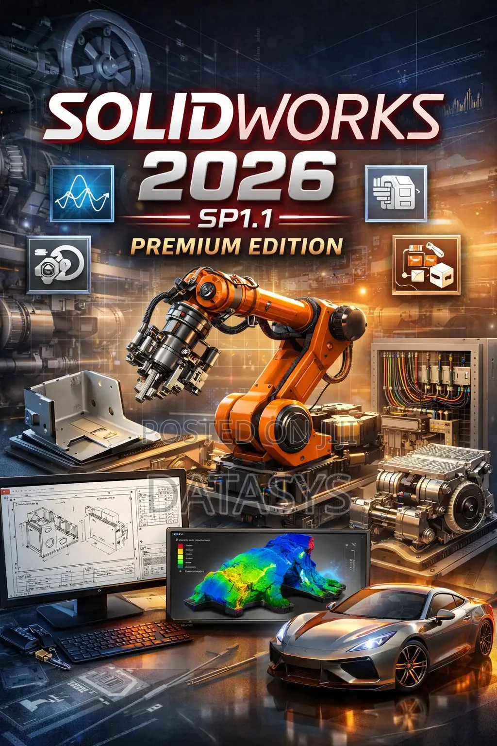 Solidworks Professional 2025/2026 Sp1.1 (Premium Full Version)