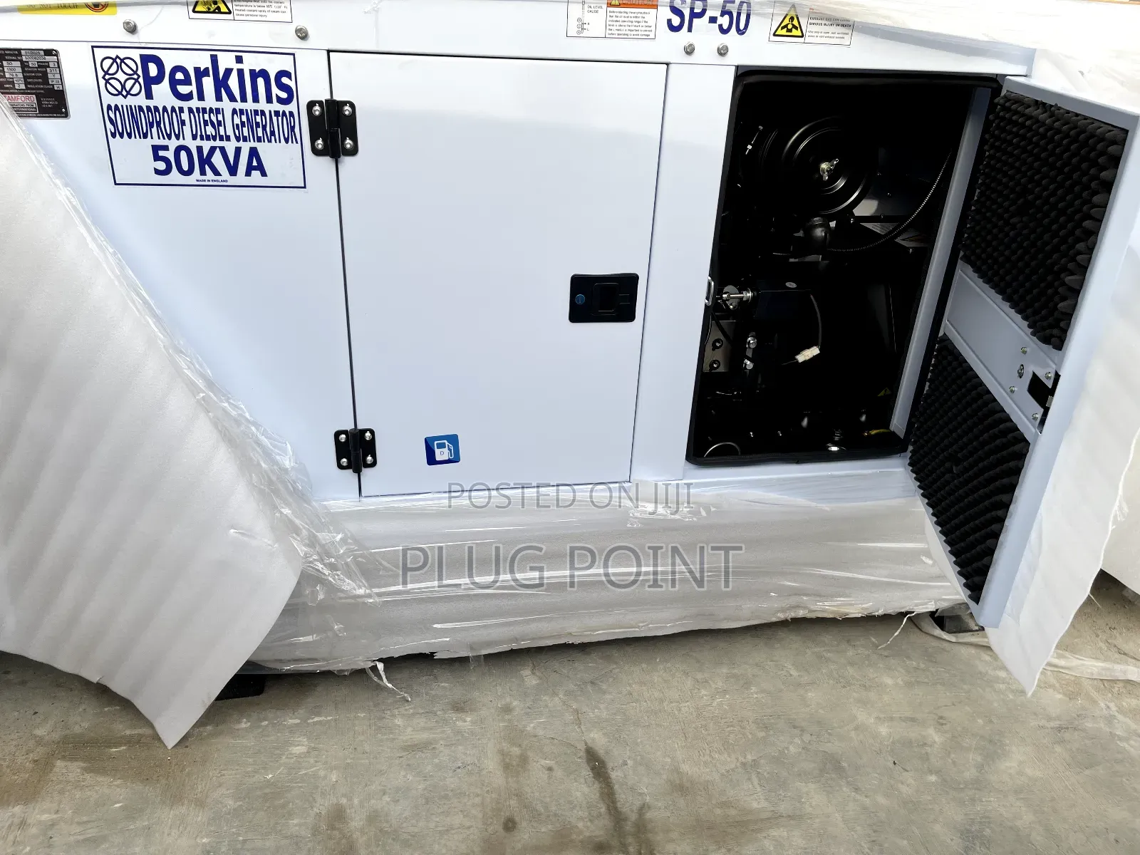 Perkins 50kva Industrial Soundproof Diesel Generator