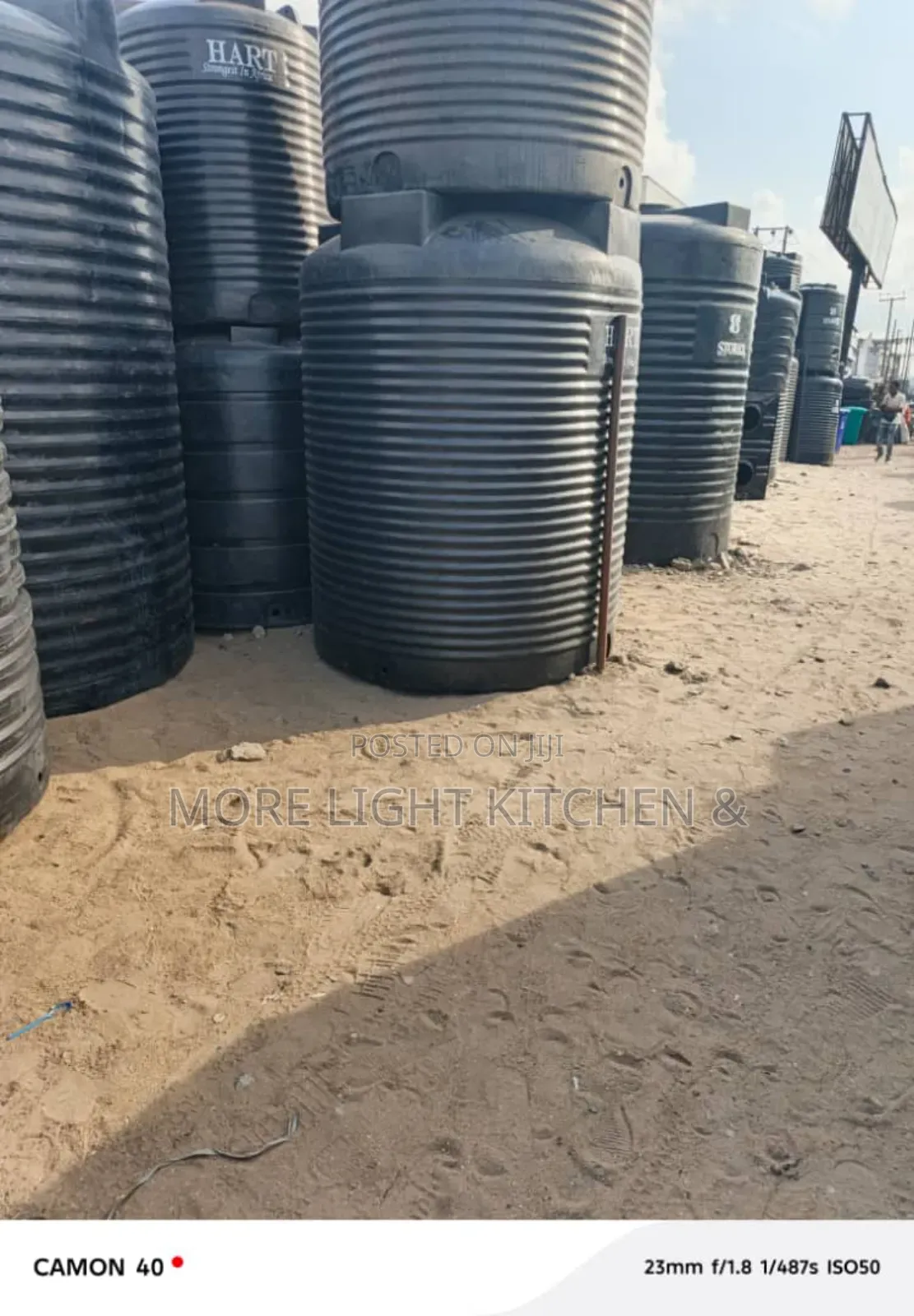 5000 Liter He Water Tank